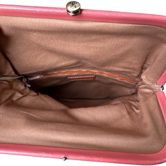 Hobo Lauren Wristlet Cherry Blossom Genuine Leather - Picture 5 of 11